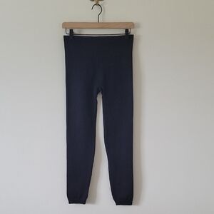 SPANX Black Classic Crop Legging Size Large